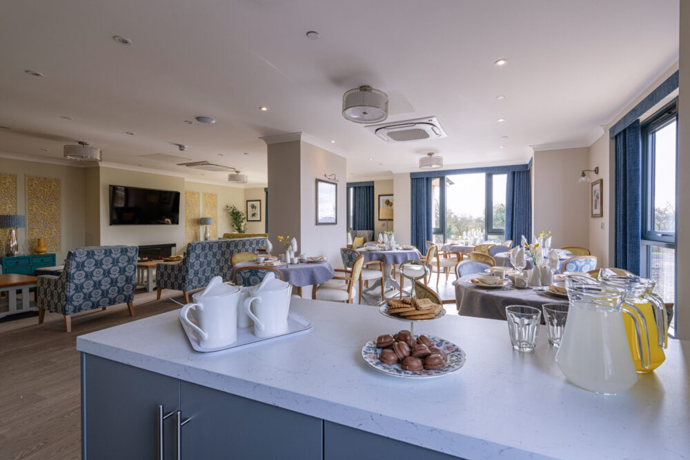 Tea room and breakfast space